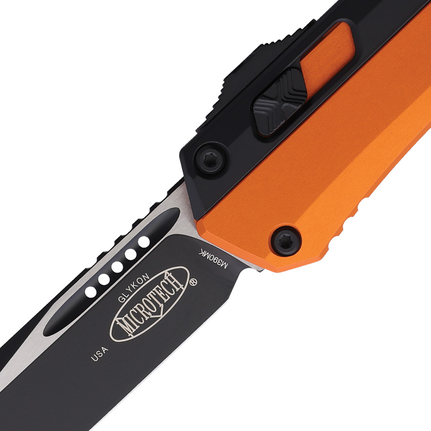 Navaja automática Microtech Auto Glykon T/E OTF Orange 185-1OR - Image 2