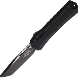 Navaja automática Microtech Auto Glykon T/E OTF Black 185-1T