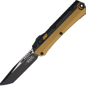Navaja automática Microtech Auto Glykon T/E OTF Tan 185-1TA