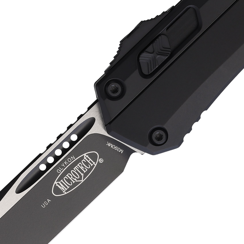 Navaja automática Microtech Auto Glykon T/E OTF Black 185-1T - Image 2