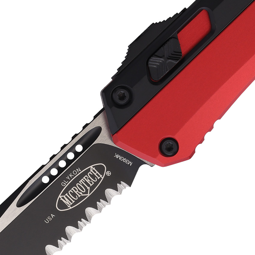 Navaja automática Microtech Auto Glykon T/E OTF FS Red 185-3RD - Image 2