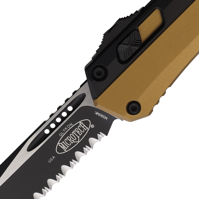Navaja automática Microtech Auto Glykon T/E OTF FS Tan 185-3TA - Image 2