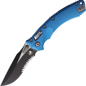 Navaja Microtech Amphibian Ram-Lok Blue PS 137RL-2FLBL