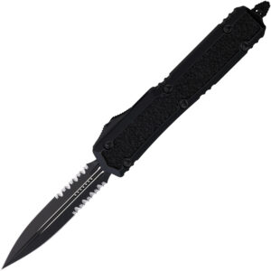 Navaja automática Microtech Auto Makora D/E OTF Black 206-2TS