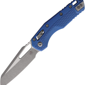 Navaja Microtech MSI Ram-Lok Tri Grip AP Blue 210T-10APPMCBL