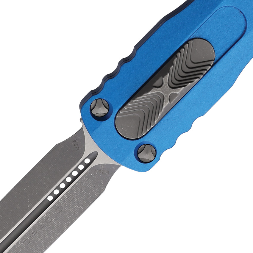 Navaja automática Microtech Auto Dirac D/E OTF Ap Blue 225-10APBL - Image 2