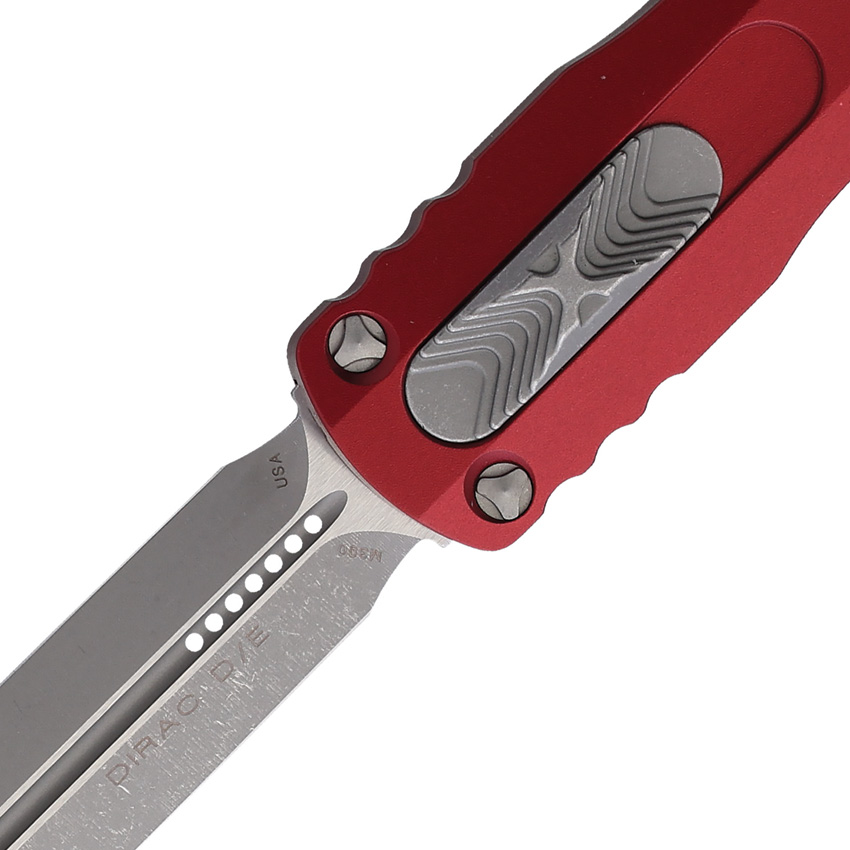 Navaja automática Microtech Auto Dirac D/E OTF AP Merlot 225-10APMR - Image 2