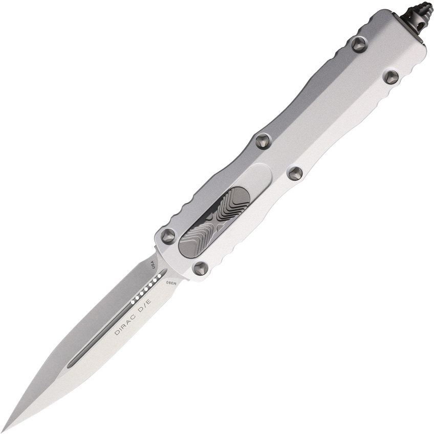 Navaja automática Microtech Auto Dirac D/E OTF Silver 225-10CR
