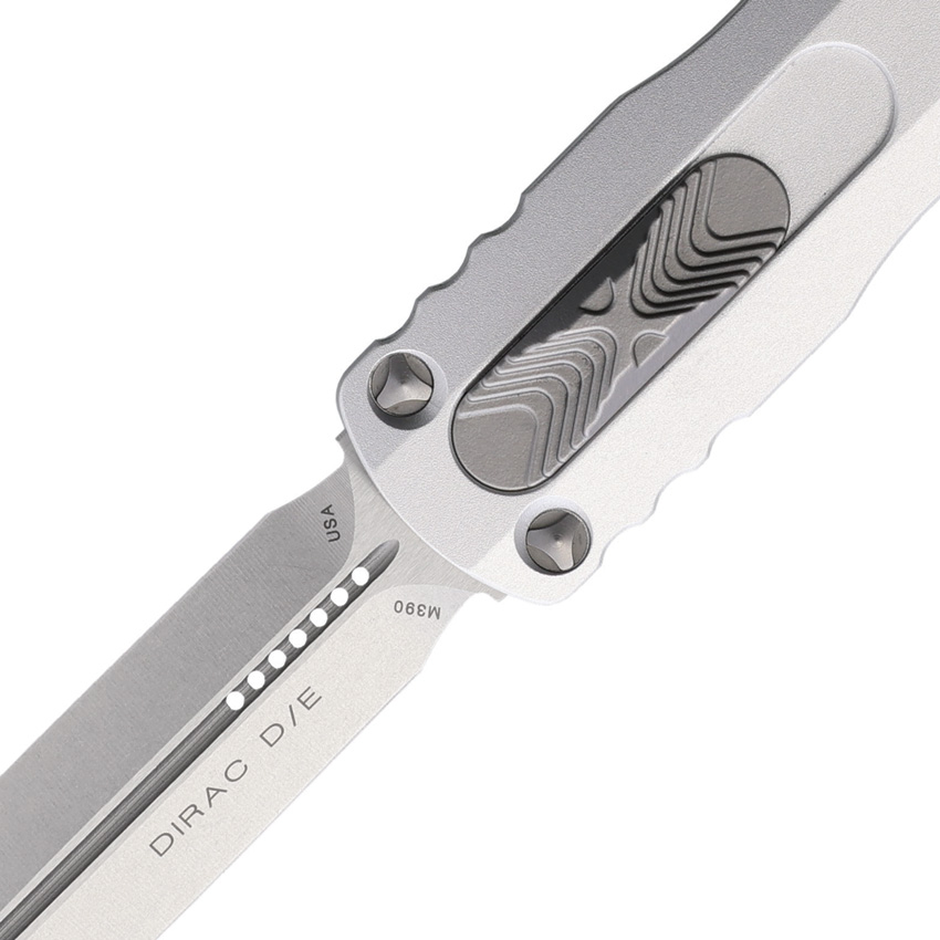 Navaja automática Microtech Auto Dirac D/E OTF Silver 225-10CR - Image 2