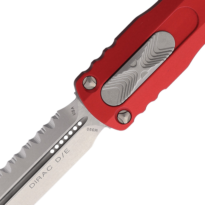 Navaja automática Microtech Auto Dirac D/E OTF FS Red 225-12RD - Image 2