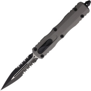 Navaja automática Microtech Auto Dirac D/E OTF Gray 225-2NC