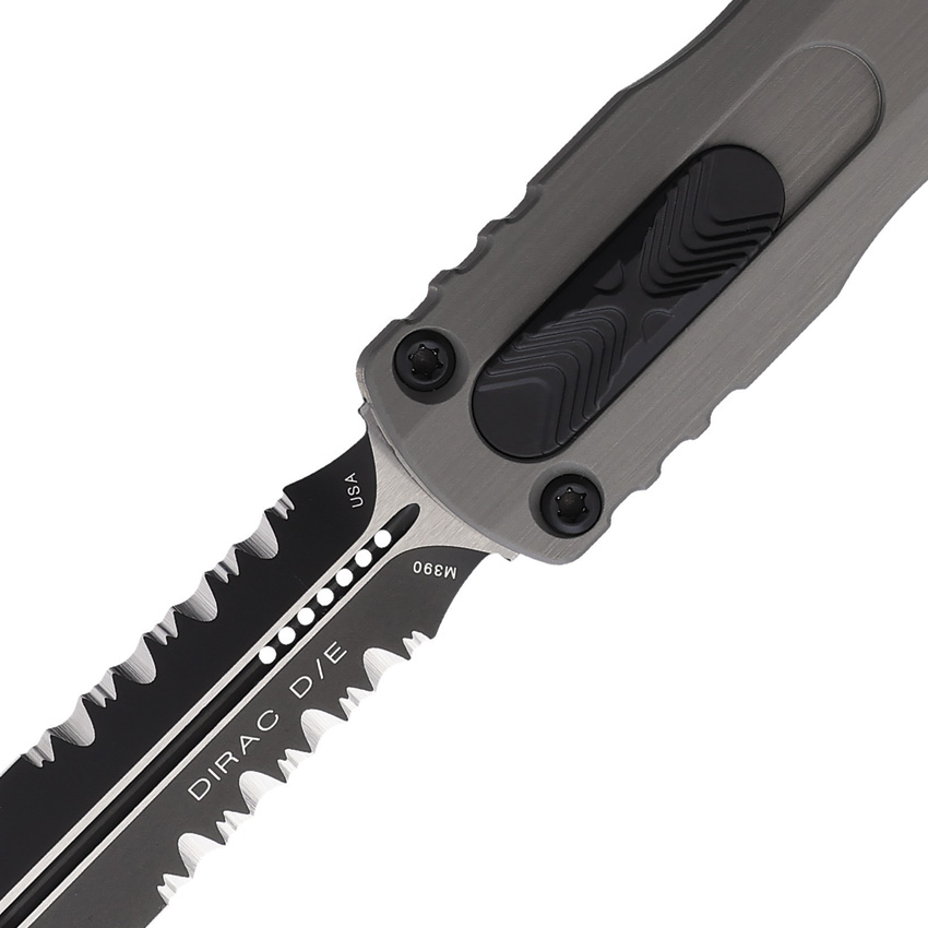 Navaja automática Microtech Auto Dirac D/E OTF Gray 225-2NC - Image 2