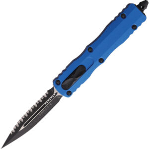 Navaja automática Microtech Auto Dirac D/E OTF Blue 225-3BL