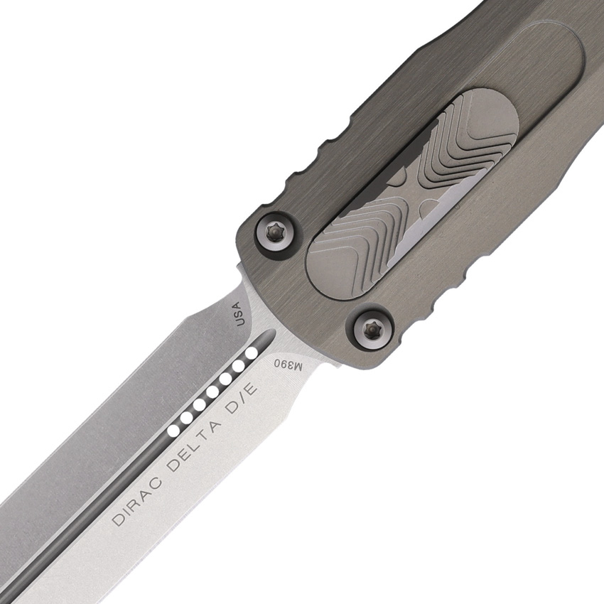 Navaja automática Microtech Auto Dirac Delta D/E OTF Gray 227-10NC - Image 2