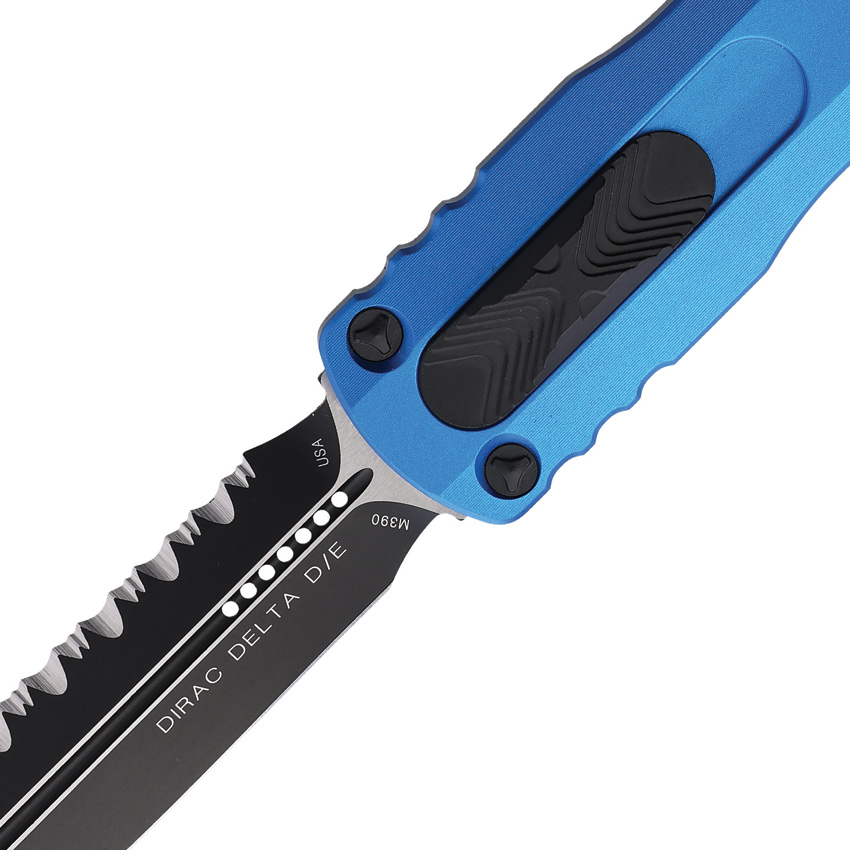 Navaja automática Microtech Auto Dirac Delta D/E OTF Blue 227-3BL - Image 2