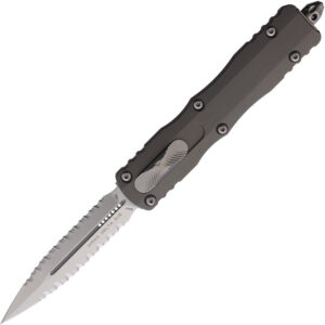 Navaja automática Microtech Auto Dirac Delta D/E OTF Gray 227-D12NC