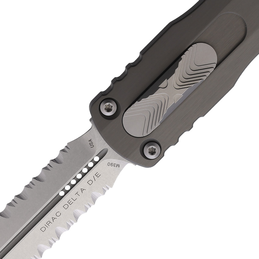 Navaja automática Microtech Auto Dirac Delta D/E OTF Gray 227-D12NC - Image 2