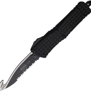Navaja automática Microtech Auto Combat Troodon Rescue 601-3THS