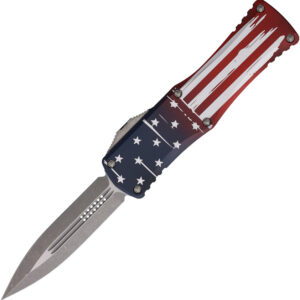 Navaja automática Microtech Auto Hera D/E OTF Flags 702-10APFLAGS