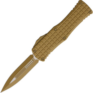Navaja automática Microtech Auto Hera D/E OTF Frag Tan 702-1FRCRAS