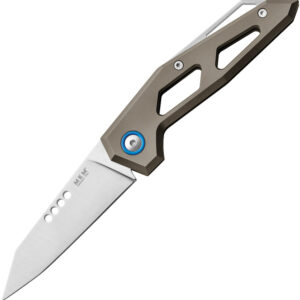 Navaja MKM-Maniago Knife Makers Edge Folder Titanium Bronze MK EG-TBR