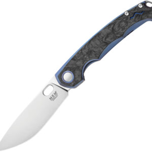 Navaja MKM-Maniago Knife Makers Eclipse Framelock Blue/Black MK EL-BLCF