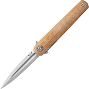 Navaja MKM-Maniago Knife Makers Flame Light Linerlock Natural MK FL02L-NC