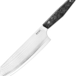 Cuchillo MKM-Maniago Knife Makers Prima Santoku Dark Matter MK PRSA-CFD