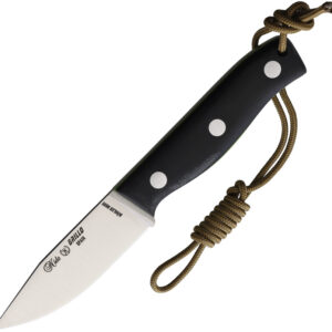 Navaja Nieto Grillo Fixed Blade Black G10 130-G10
