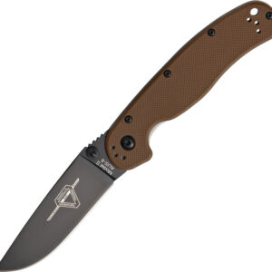 Navaja Ontario RAT II Folder Coyote Brown 8861CB