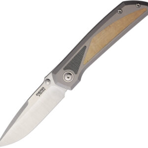 Navaja Pena Knives Mula Framelock DP Wht/Blk Mic MULA DP WH MIC BLK MIC