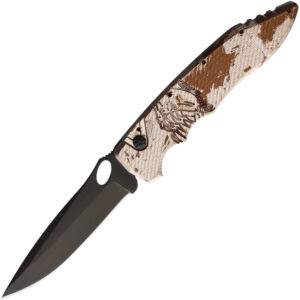 Navaja automática Piranha Knives Auto Mini Predator Button Lock P-11CT
