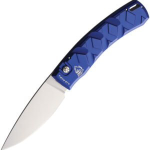 Navaja automática Piranha Knives Auto X Button Lock Blue P-14B