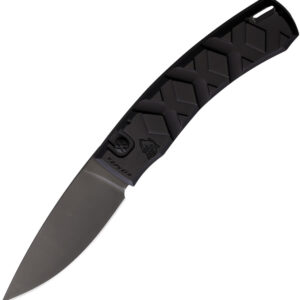 Navaja automática Piranha Knives Auto X Button Lock Black P-14BKT
