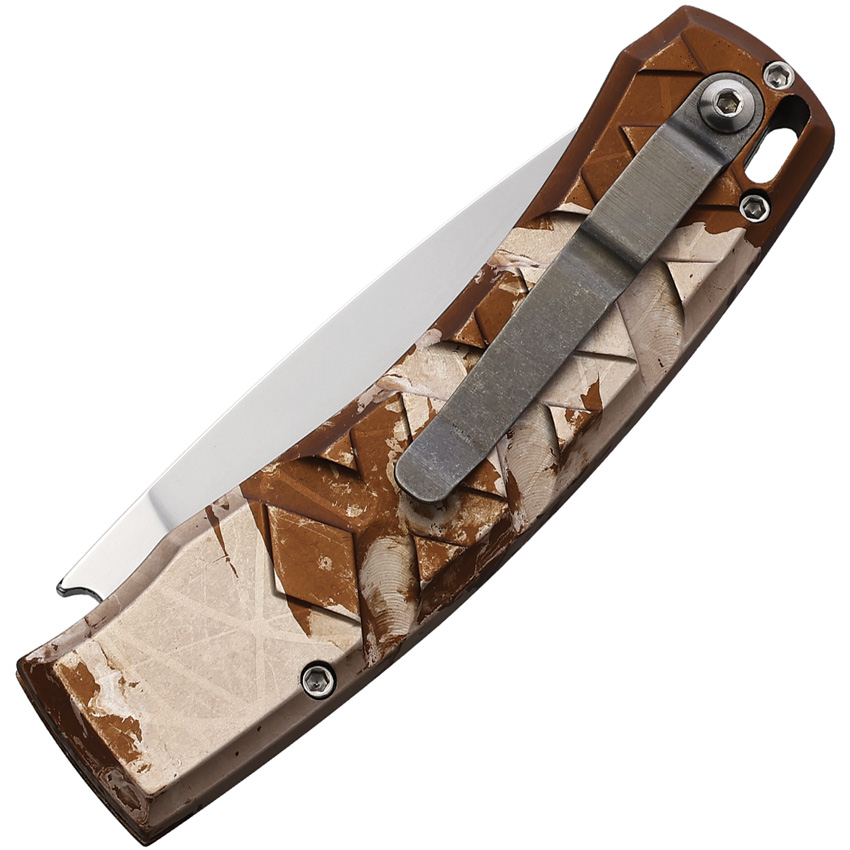 Navaja automática Piranha Knives Auto X Button Lock Camo P-14C - Image 2