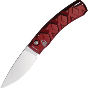 Navaja automática Piranha Knives Auto X Button Lock Red P-14R