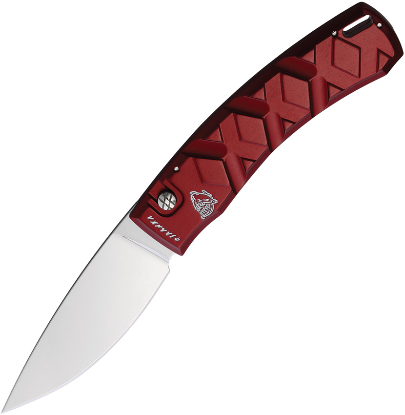 Navaja automática Piranha Knives Auto X Button Lock Red P-14R