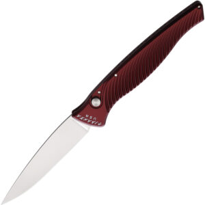Navaja automática Piranha Knives Auto DNA Button Lock Red P-16R