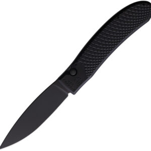 Navaja automática Piranha Knives Auto Toxin Button Lock Black P-18BKT