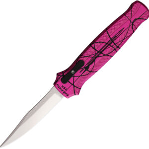 Navaja automática Piranha Knives Auto Rated-R OTF Pink P-19PK