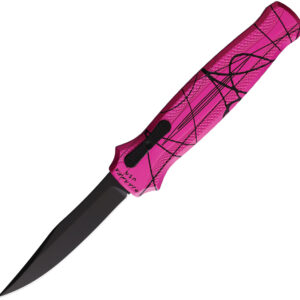 Navaja automática Piranha Knives Auto Rated-R OTF Pink P-19PKT