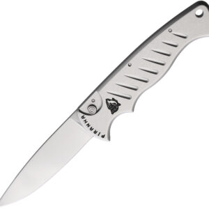 Navaja automática Piranha Knives Auto Pocket Button Lock Slv P-1S