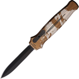 Navaja automática Piranha Knives Auto Rated-X OTF Camo P-20CT