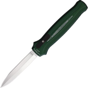 Navaja automática Piranha Knives Auto Rated-X OTF Green P-20G