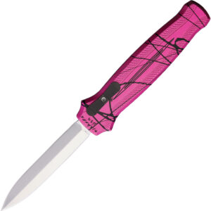Navaja automática Piranha Knives Auto Rated-X OTF Pink P-20PK