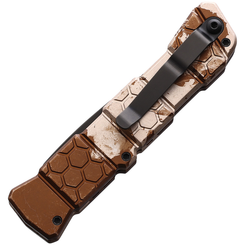 Navaja automática Piranha Knives Auto 21 Button Lock Camo P-21CT - Image 2