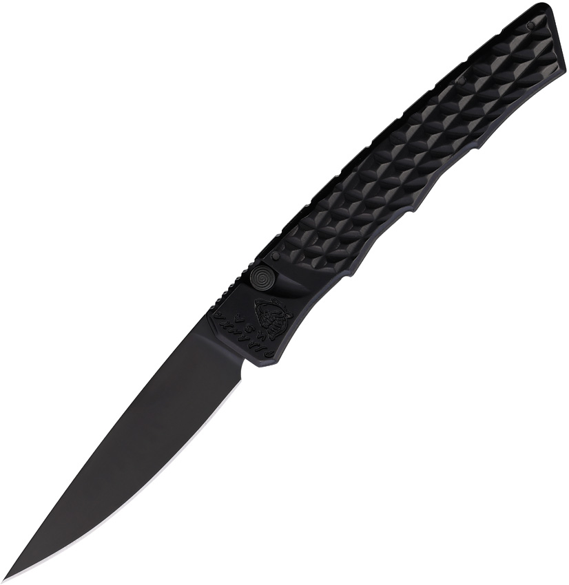 Navaja automática Piranha Knives Auto Crossfire Button Lock P-23BKT