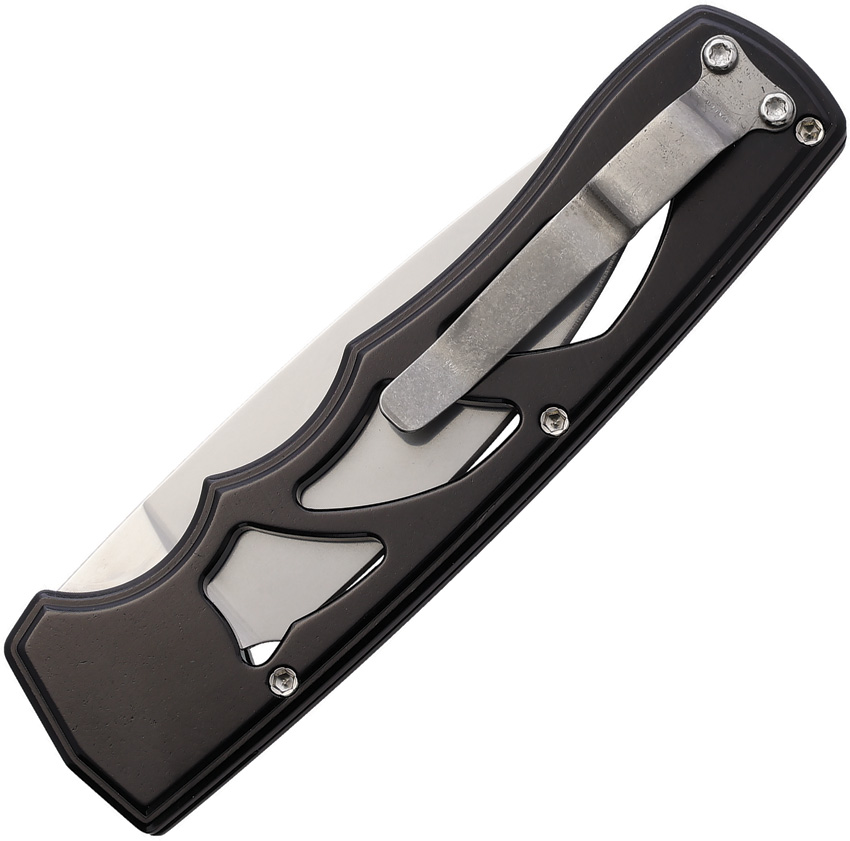 Navaja automática Piranha Knives Auto MagnaRaptor Button Lock P-25BK - Image 2