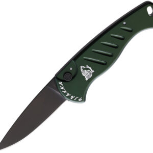 Navaja automática Piranha Knives Auto Fingerling Button Lock P-2GT
