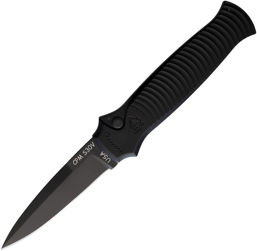 Navaja automática Piranha Knives Auto Bodyguard Tactical P-6BKT